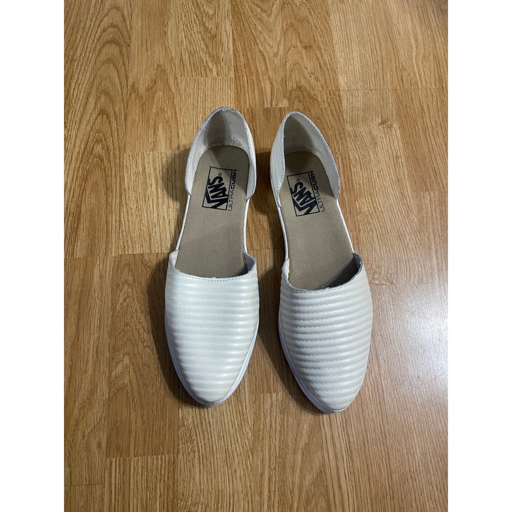 Vans Slip On Skimmer Moto Leather Birch